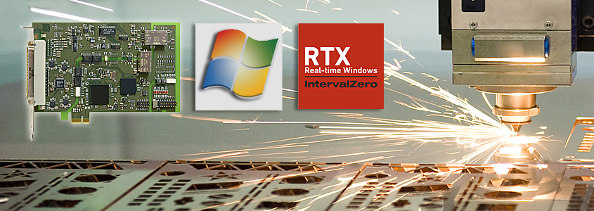 Real-time measurement and control with Windows and RTX